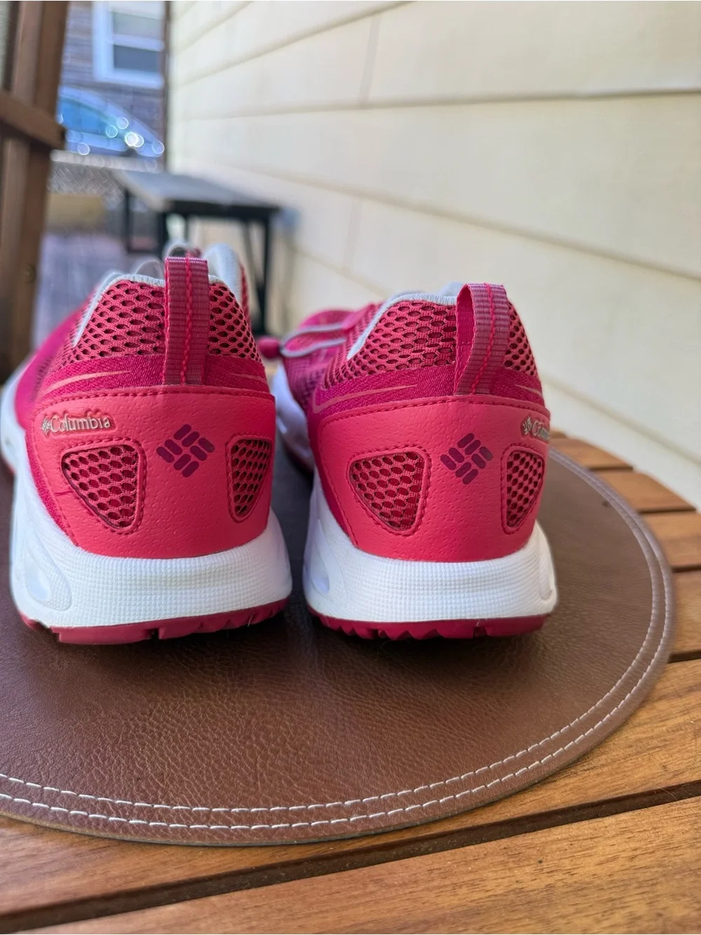 Columbia Pink Mesh Water Shoes